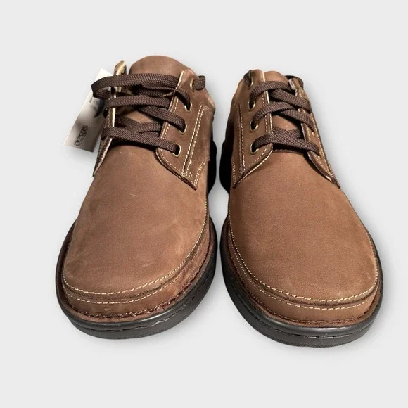 Drew Toledo Shoes 40895-65 Mens 9 4W Wide Brown Leather Dri-Lex Lace Up Casual - Picture 4 of 11